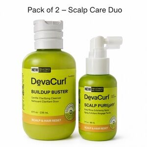 DevaCurl Scalp Care Duo in Vibrant Green
